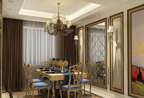 混搭风卧室窗饰效果图